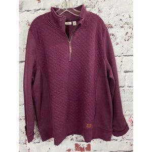 L.L. Bean Quilted Sweatshirt